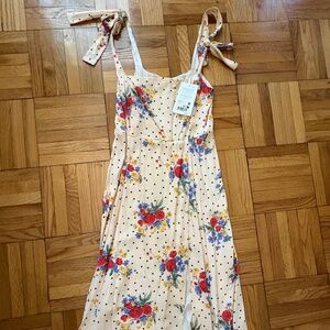 Sezane Dorotha Dress Poppy - Size 38